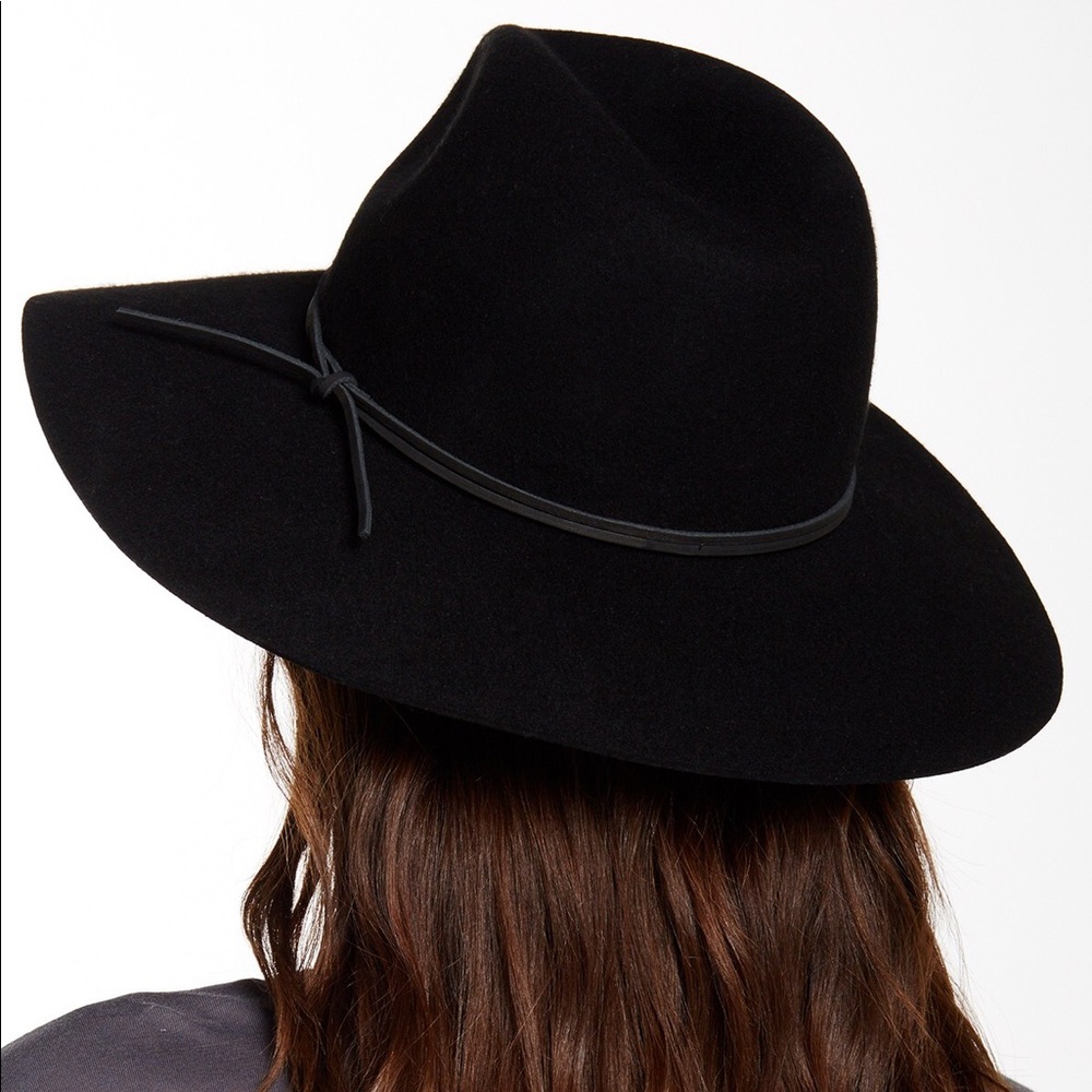 Wide Brim Wool Hat